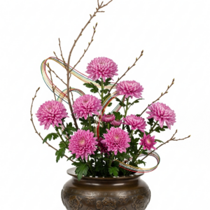 סידור פרחים בריזת חוף