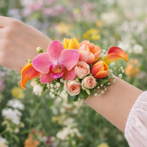 צמיד פרחים הילה
