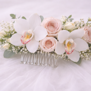 סיכת פרחים לראש גאות