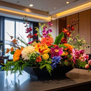 סידור פרחים לבלב