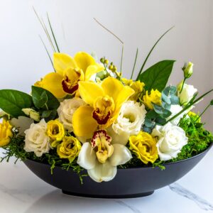 סידור פרחים ורד