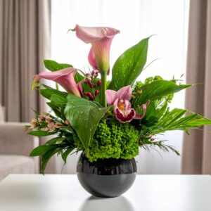 סידור פרחים אופק