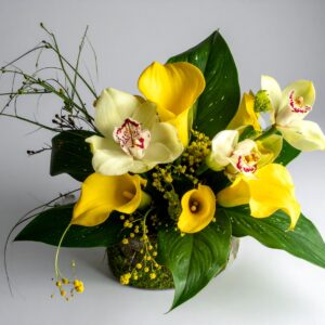 סידור פרחים לקבלה ומשרד