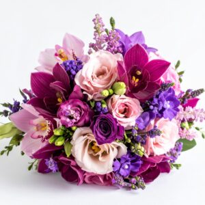 זר פרחים לילך