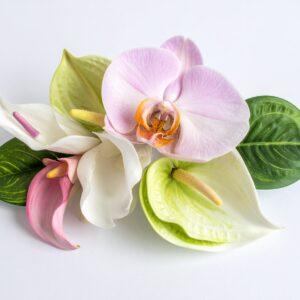 סיכת פרחים לראש לילי